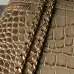 Chanel Crocodile Print LP Vanity Case Chain Shoulder Bag AP5437 15‑23‑5 #A68082