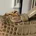 Chanel Crocodile Print LP Vanity Case Chain Shoulder Bag AP5437 15‑23‑5 #A68082