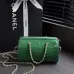 Chanel Croc‑Embossed Boston Tube Bowling Chain Crossbody AP5480 12‑19‑9 #A68085