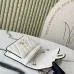 Chanel Mini flap bag, Lambskin & gold-tone metal, white & black  #B49255