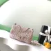 Chanel Pink Crystal Embellished Evening Bag 13x21x8cm #B64996