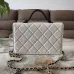 Chanel Quilted Flap Shoulder Bag For Women AP6644 24cm×16cm×5cm #A69454