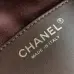 Chanel Quilted Hobo Drawstring Bucket Bag 20-22-12.5cm #B63809