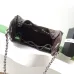 Chanel Quilted Hobo Drawstring Bucket Bag 20-22-12.5cm #B63809