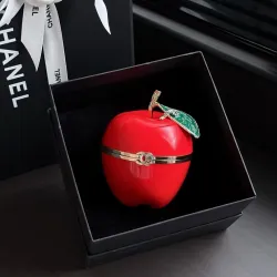 Chanel Red Apple Chain Clutch AS6436 16×10×10cm #B67242