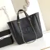 Chanel Shopping Tote Bag Calfskin Chain Shoulder Handbag AS6200 #A68077