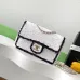 Chanel - Small Sequin Flap - White/Black #B50103