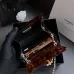 Chanel Tortoiseshell Acrylic Chain Crossbody AS6020 #B66162