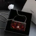 Chanel Tortoiseshell Acrylic Chain Crossbody AS6020 #B66162