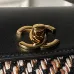 Chanel Tweed Leather Barrel Bag AS6288 15×30.5×11.5cm #B67251