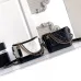 Chanel Women's Bucket Bag - Black & White Quilted Leather, Gold-Tone CC Logo & Two-Tone Chain Strap, Stylish Crossbody Bag for Luxury Fashion #B56725