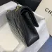 Chanel Women's cross-body bag in black Top grade version lambskin classic flap top quality #99921673