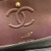 Chanel Women's cross-body bag in black Top grade version lambskin classic flap top quality #99921673