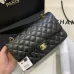 Chanel Women's cross-body bag in black Top grade version lambskin classic flap top quality #99921673