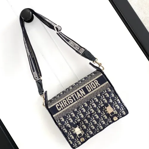 Christian Dior Diorcamp Messenger Bag Oblique Canva #B49966
