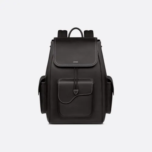 DIOR GENUINE Mens Calfskin Saddle Backpack #B49948