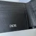 DIOR MEN Diorissimo Pattern Embossed Leather Bifold Wallet #B49992