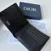 DIOR MEN Diorissimo Pattern Embossed Leather Bifold Wallet #B49992