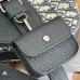 Dior 93939 Original Version 2025 Winter Collection Bag - Black Soft Grain Leather, Adjustable Strap (Size: 26x17x5cm) #B59470