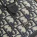 Dior 93941 Original Version 2025 Winter Men's Bucket Bag - Black Grained Leather, Detachable Pouch (Size: 13.5x22x7cm) #B59471