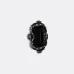 Dior 93941 Original Version 2025 Winter Men's Bucket Bag - Black Grained Leather, Detachable Pouch (Size: 13.5x22x7cm) #B59471