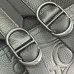 Dior 93968 Rider Oblique Embossed Leather Backpack CD Buckle Adjustable Strap Laptop Daypack #B65994