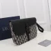 Dior A4 Pouch Clutch with OBLIQUE Saddle Design #B49963