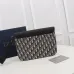 Dior A4 Pouch Clutch with OBLIQUE Saddle Design #B49963