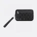 Dior Black CD Diamond Coated Canvas and Leather Toiletry #B49964