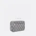 Dior Black CD Diamond Coated Canvas and Leather Toiletry #B49964