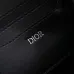 Dior Black CD Diamond Coated Canvas and Leather Toiletry #B49964