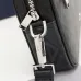 Dior Black CD Diamond Coated Canvas and Leather Toiletry #B49964