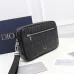 Dior Black CD Diamond Coated Canvas and Leather Toiletry #B49964