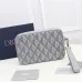 Dior Black CD Diamond Coated Canvas and Leather Toiletry #B49964