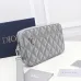 Dior Black CD Diamond Coated Canvas and Leather Toiletry #B49964