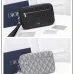 Dior Black CD Diamond Coated Canvas and Leather Toiletry #B49964
