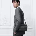 Dior CD Icon Gray Leather Crossbody Bag 93936 #B66146