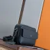 Dior CD Icon Gray Leather Crossbody Bag 93936 #B66146