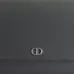 Dior CD Icon Gray Leather Messenger Bag 93937 #B66145