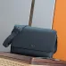 Dior CD Icon Gray Leather Messenger Bag 93937 #B66145