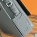 Dior CD Icon Gray Leather Messenger Bag 93937 #B66145