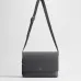 Dior CD Icon Gray Leather Messenger Bag 93937 #B66145