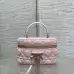 Dior Cannage Vanity Makeup Bag with Handle 5836 #B66147