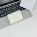Dior Caro Glycine Wallet S4206 Grey 11x2.5x7.5cm #B62927