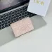 Dior Caro Glycine Wallet S4206 Grey 11x2.5x7.5cm #B62927