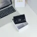 Dior Caro Glycine Wallet S4206 Grey 11x2.5x7.5cm #B62927