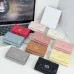 Dior Caro Glycine Wallet S4206 Grey 11x2.5x7.5cm #B62927