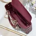 Dior Lady D-Joy Handbag Wine #B57277