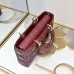 Dior Lady D-Joy Handbag Wine #B57277