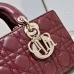 Dior Lady D-Joy Handbag Wine #B57277